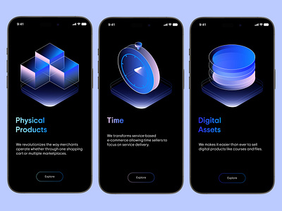 App Visual UI app ui app ui design b2b business design designer illustration india isometric lalit mobile ui mobile ui design onboarding saas screen splash ui ui designer user interface visual designer