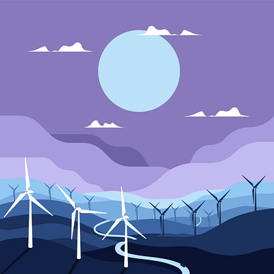 landscape branding design graphic design icon illustration line minimal retro simple ui