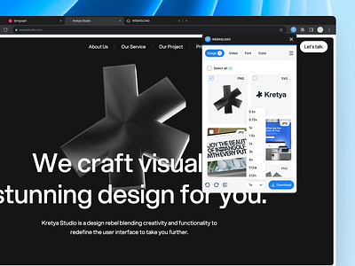 WEBASLOAD - Chrome Extension browser extension chrome chrome extensions clean extension extensions google integration interaction plugin prototype simple ui components web web design web extension website website design website extension