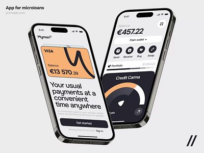Financial Mobile iOS App Design Concept android android design app design app design concept app design template dashboard design finance finance app fintech interface ios ios design loan mobile mobile app mobile ui product design ui ux